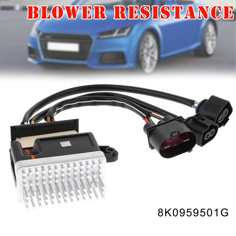 

1 Pcs Engine Cooling Fan Control Module 8K0959501G Replacement for Volkswagen Audi M8617