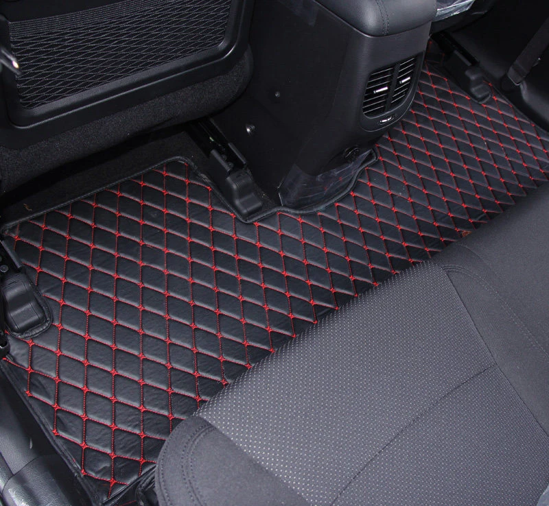 Artificial Leather Car Accessories Floor Mats Carpets Pad