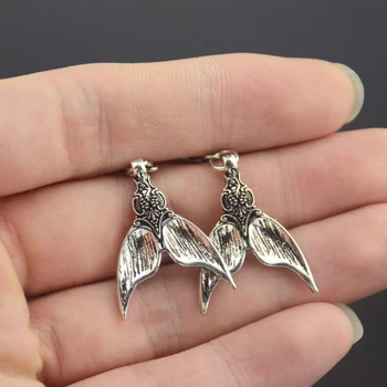 

1pair Mermaid Earring Metal Tail Dangle Earring For Women Mom Gift