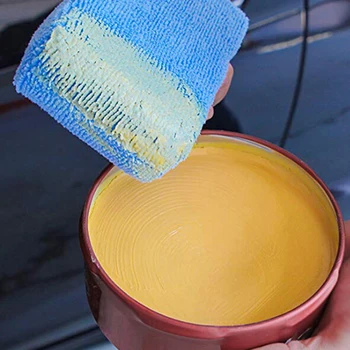 

1PC Microfiber Car Washing Sponge Automobile Cleaning Cloths Car Wax Polishing Pad