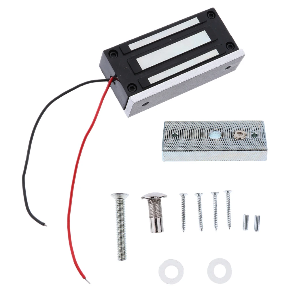

12V Electric Door Lock Gate Access Control System Entry Security 60KG Holding Force