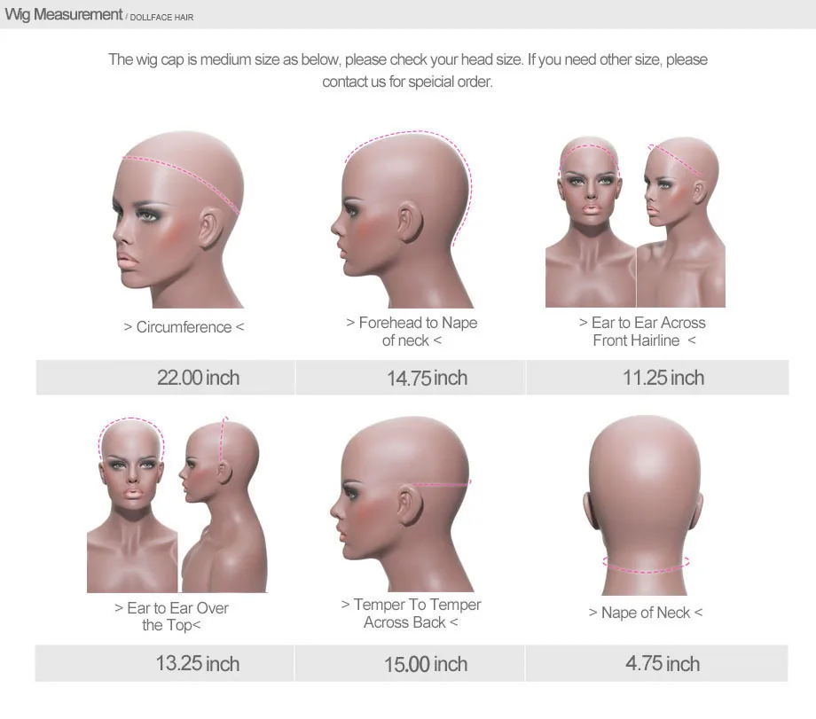 Cheap Apliques com cabelo humano