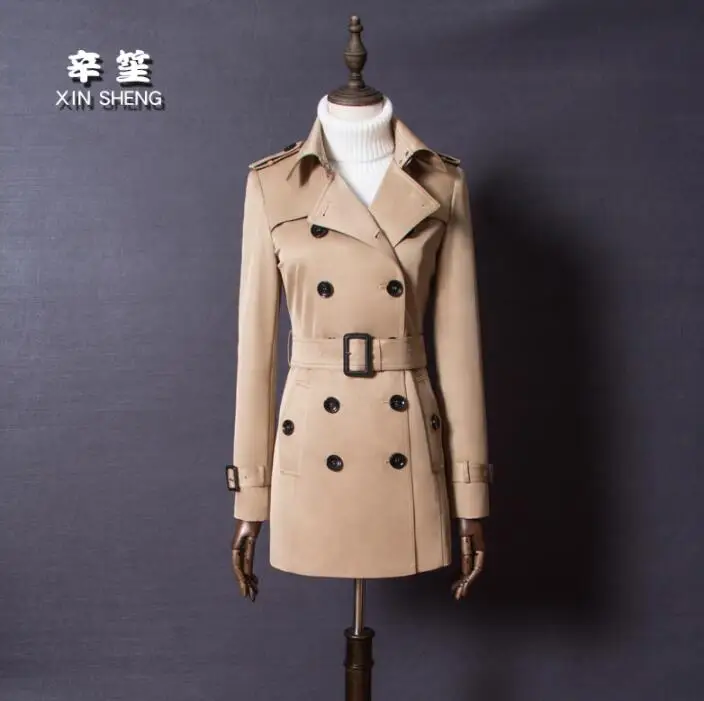 short trench coats for ladies
