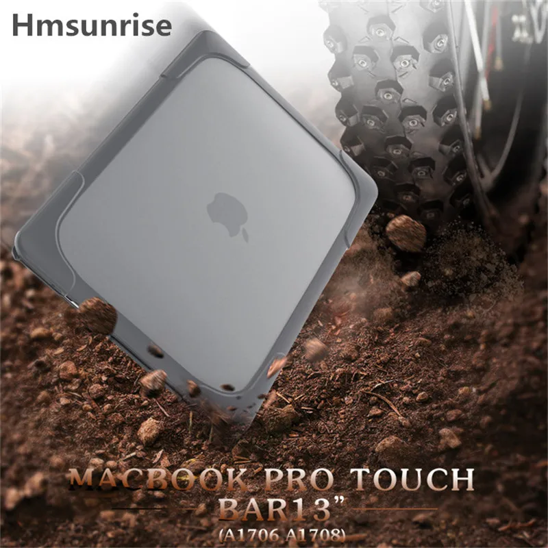 Новейший противоударный чехол для ноутбука 2016 Macbook Pro 13 с/без сенсорной панели