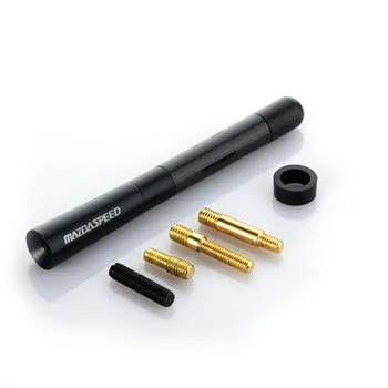 

Universal Car Antenna Car Roof FM Radio Antenna Small Car Modified Antenna Metallic Carbon Antenna for MAZDA SPEED