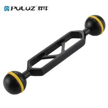 

PULUZ Aluminum Alloy Ball Arm 25mm Diameter Ball Ultralight Underwater Diving Lamp Equipment for Underwater Torch Video Light