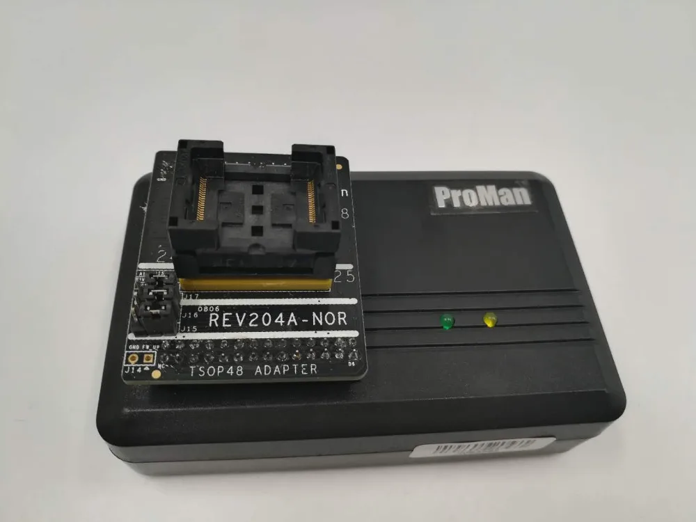 Новое поступление программирующее устройство Proman флэш чип для NAND TSop48 TSOP56 BGA63 BGA64
