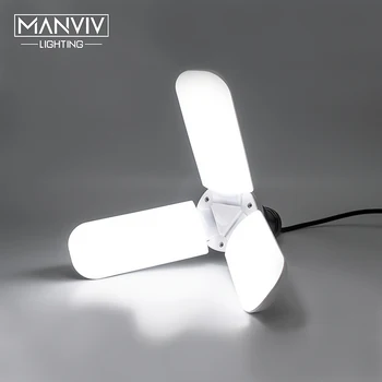 

2PCS 45W LED Spotlight Bulb 90 Degree Cold White Warm White AC 220V 240V E27 Night Light LED Light Bulb For Corridor Study Room