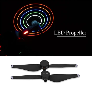

2pcs Rechargeable LED Flash CW/CCW Propellers Props for DJI Mavic Air Drone Quick-Release Propellers Blades Drone Accessories
