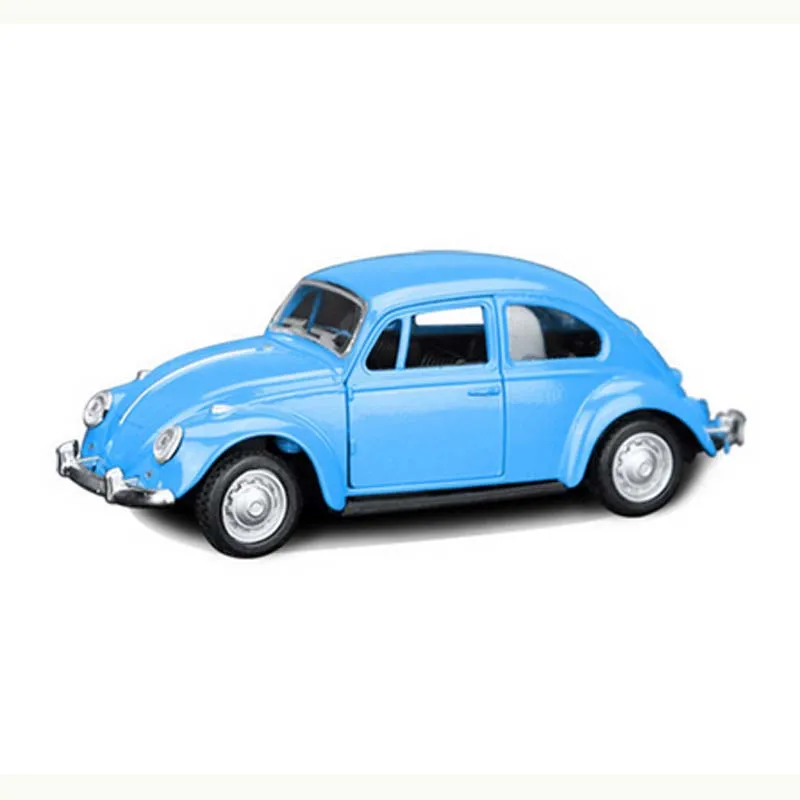 Новые поступления, винтажная модель автомобиля faroot Beetle Diecast, игрушка для детей, подарок, Декор, милые фигурки - Цвет: Синий