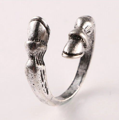 Fine Quality Fashion vintage horseshoe Resizable Ring for men women horse hoof a Fine Quality Fashion vintage horseshoe Resizable Ring for men women horse hoof a
