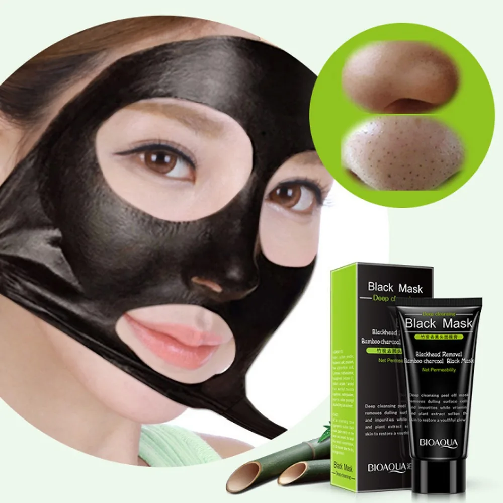 

Blackheads Removal Face Care Tools Bamboo Charcoal Black Mask For The Face and Nose Facial Blackheads Removal