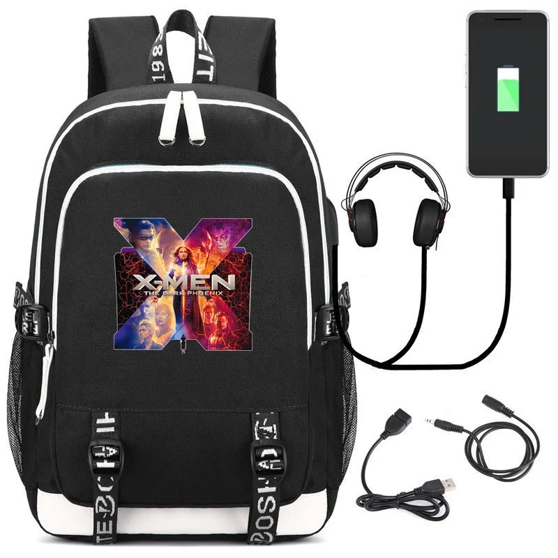 #*Cheap X Men Dark Phoenix Backpack Shoulder Travel Bag for Teens Men Women Casual Laptop Bags School Bags Work Fashion Bag
