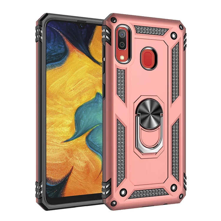 

For Samsung Galaxy A10 A20 A30 A40 A50 A60 A70 A80 A90 A20E M10 M20 M30 A2 Core Armor Case Heavy Duty Protection Kickstand Capas