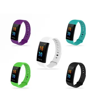 

I9 Color Screen Smart Bracelet Waterproof Sports Steps Counting Heart Rate Blood Pressure Blood Oxygen Monitoring Wristband