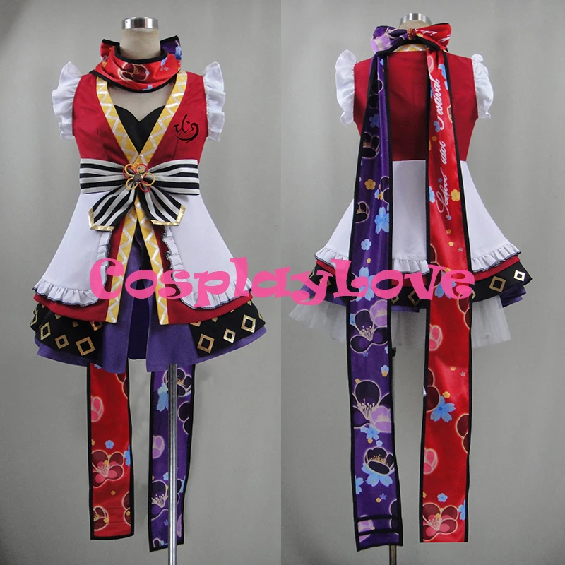 New Custom Made Japanese Anime Love Live! Kotori Minami Kunoichi Ver. Cosplay Costume CosplayLove Halloween Christmas