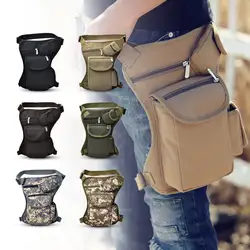 2019 для мужчин холст падения ног сумка талии Fanny Pack Пояс бедра ягодицы Военная Униформа унисекс Открытый путешествия многоцелевой посланник