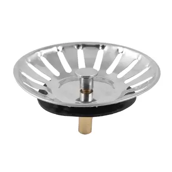 

Food Waste Stopper Spin Lock 8cm Dia Sink Drain Drainer Strainer