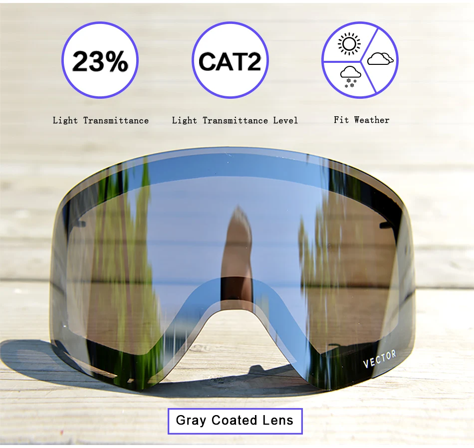 Only Lens For HXJ20011 Anti-fog UV400 Skiing Goggles Lens Glasses Weak Light tint Weather Cloudy Brightening Only Lens For HXJ20011 Anti-fog UV400 Skiing Goggles Lens Glasses Weak Light tint Weather Cloudy Brightening