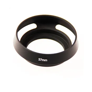 

Black Metal Vented 37mm Filter Thread Lens Hood for Leica M Voigtlander Summicron Lens