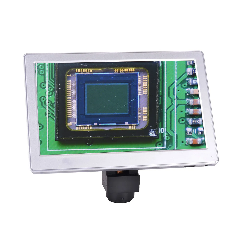 

5.0MP 9'' Screen AIO Digital Microscope Camera Tablet usb TF Card 9 Inch FULL HD Tablet Industrial microscope camera