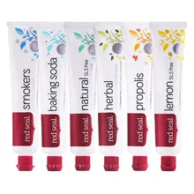 Новозеландский красный уплотнитель зубная паста 2 шт./упак. удаления упрямых пятен борьбы налет распад мятного дыхания чистые зубы защиты жевательной резинки