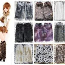 Розничная ; женские зимние теплые гетры в римском стиле; сапоги с искусственным мехом 40 см; меховые мягкие гетры; подогреватель голеностопного сустава; T-36