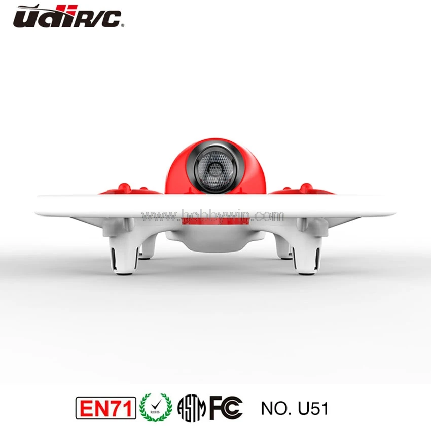 

RC Mini Drone U51 RTF 2.4G LED Neon Light ABS material Anti-impact design Built-in Adjustable Gyro One key Take-off Landing