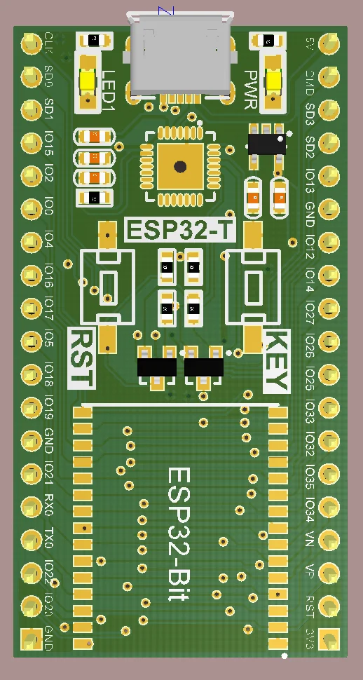 Esp8266 ESP32-T щит ESP32-Bit макетная плата совместима с ESP-32S Bluetooth WiFi модуль ESP32S Беспроводная плата