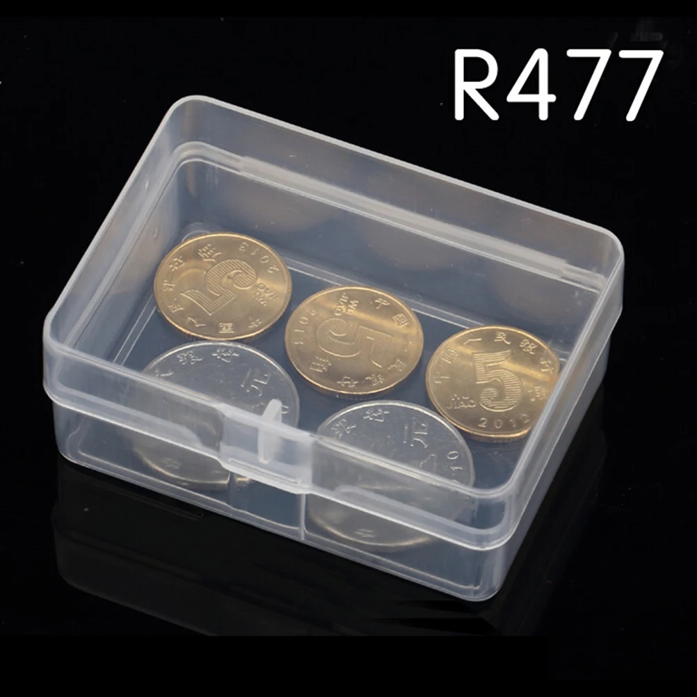 1Pc Home Storage R477 Rectangular Plastic Box Transparent Product