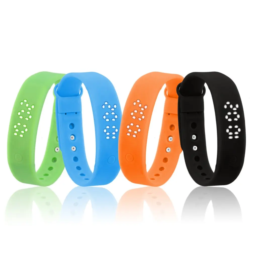

Multifunction 3D Smart Bracelet Wristband Pedometer Tracker for Android PC Multi-color Smart Watch