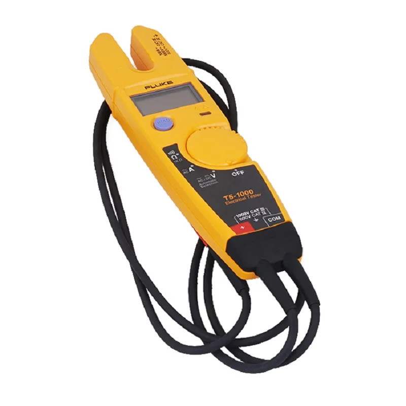 

Fluke T5-1000 voltage continuity tester high precision open clamp meter multimeter portable voltage current continuity tester