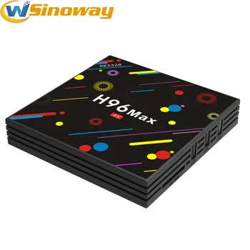 

H96 MAX Android 7.1 Smart TV Box Rockchip RK3328 Quad-Core 64bit 4+32G USB 3.0 Bluetooth 4.0 4k Media player Set Top-Box