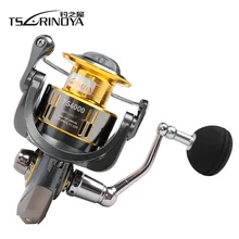 TSURINOYA FS4000/5000 спиннинговая Рыболовная катушка 11 кг/9+ 1BB/5,2: 1 полностью металлическая рыболовная лодочные катушки Carretes Pesca Molinete Peche