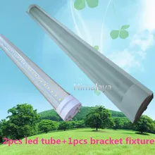 Toika FedEX  12pcs/lot T8 4FT 40w Explosion Proof Two LED tube Lights fixture/support/bracket/stent 1200mm