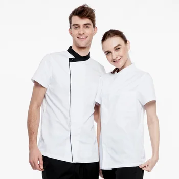 

Unisex Cook suit short-sleeve kitchen, dining work clothes cook uniform chef cloth