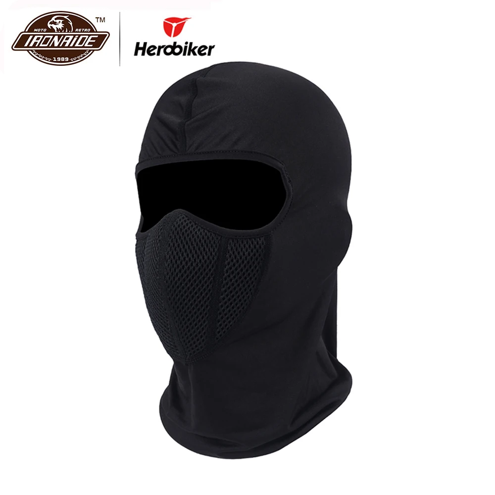 Маска HEROBIKER мотоциклетная для лица Балаклава маска Тактический щит страйкбола