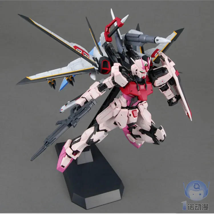 Japaness BANDAI Gundam MG 1/100 модель Strike Rouge RM SEED DESTINY мобильный костюм детские игрушки с держателем