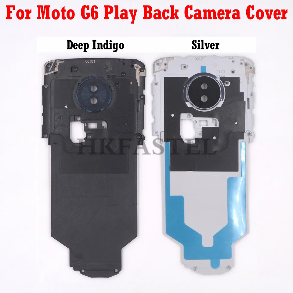 Hkfatel для Moto G6 Play Back корпус для Motorola G6 Play мобильный телефон задняя крышка батареи крышка камеры чехол