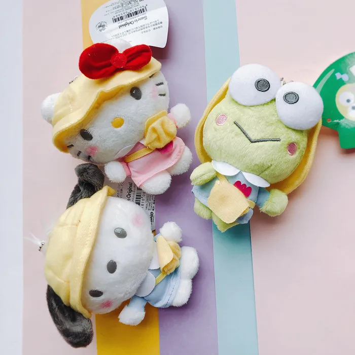  Cute Cartoon kindergarten My Melody Dog Rabbit frog Plush Toys Pendant Soft Stuffed Animals Doll Fo - 33020398151