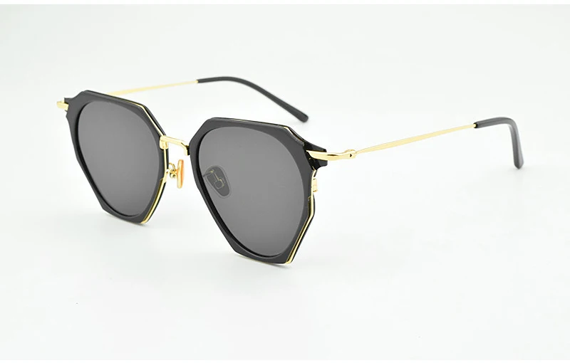 Тег Езекия многоугольной Для женщин солнцезащитные очки Для мужчин очки леди роскошные ретро металл солнцезащитные очки Винтаж зеркало UV400
