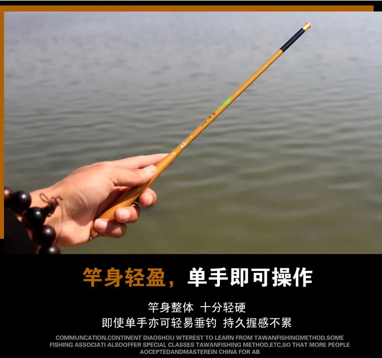 Fibra de Carbono Vara de Pesca Vara de Pesca da Carpa Ultrashort Mini Portable1.8 6.3 m Córrego Pesca Rod Telescópica Ultra Light da Carpa 12 Varas de pescar