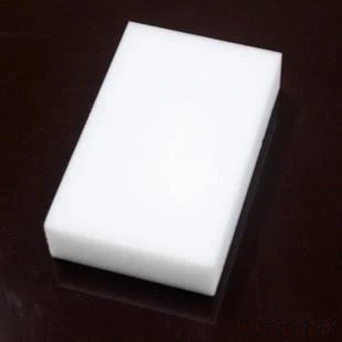 O envio gratuito de 100 pçs/lote atacado branco magia esponja borracha melamina cleaner, multi-funcional limpeza 100x60x10mm