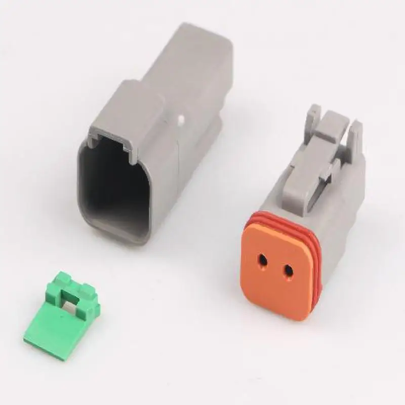 2017 Car Auto Connector Deutsch Dtm 2 Pin Male Female Waterproof Wire