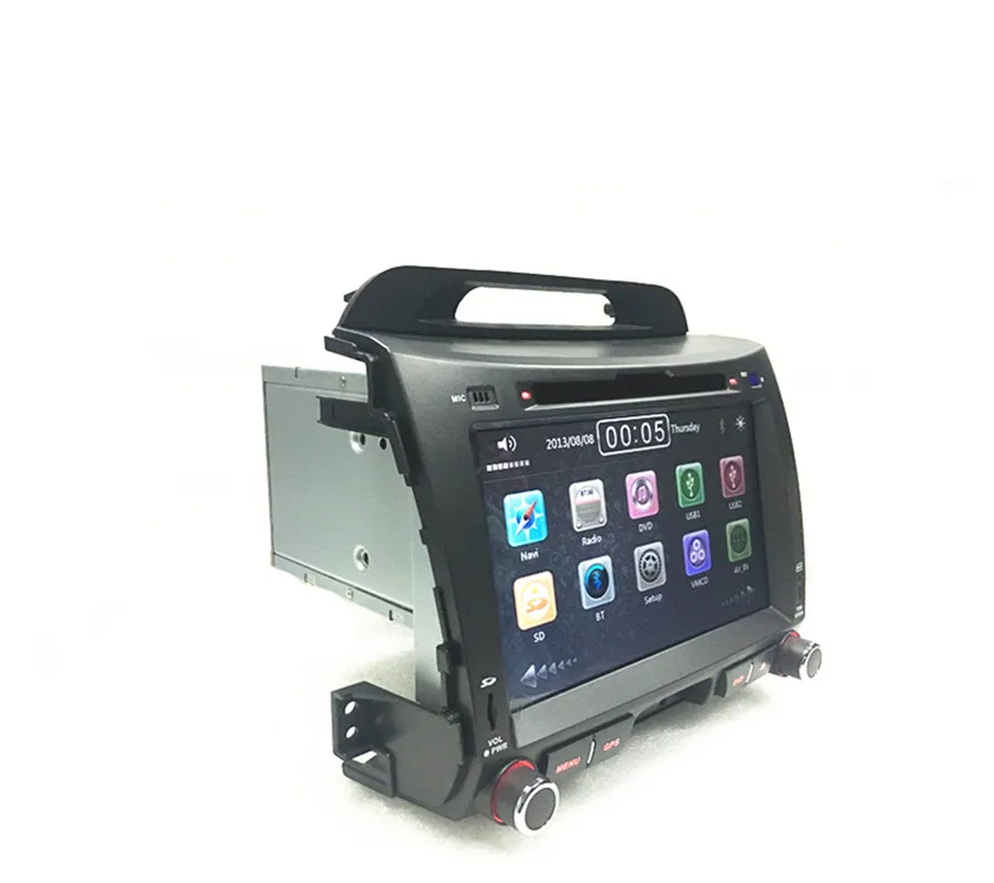 Discount Wholesale! car radio dvd GPS Navigation for Kia  Sportage DVD GPS player  2011 2012 2013  free map  wifi bluetooth support 3G 3