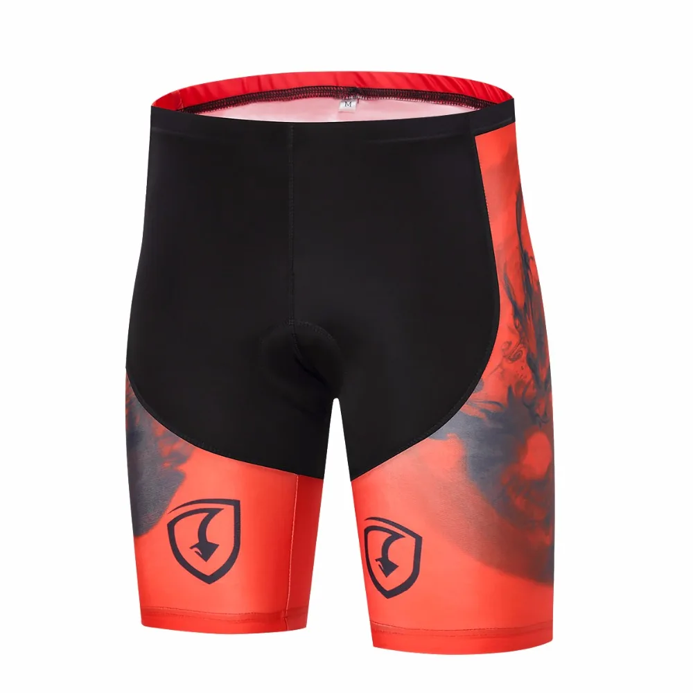 

China Ink Printing Outdoor Cycling Riding Shorts Padding Cushion Clothing with Bib Strap Customized/Wholesale Service