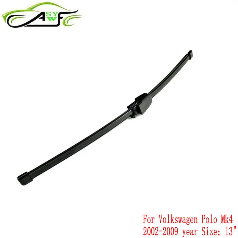 Car Rear Wiper Blades For Volkswagen Polo Mk4 (2002 2009) 13" Soft