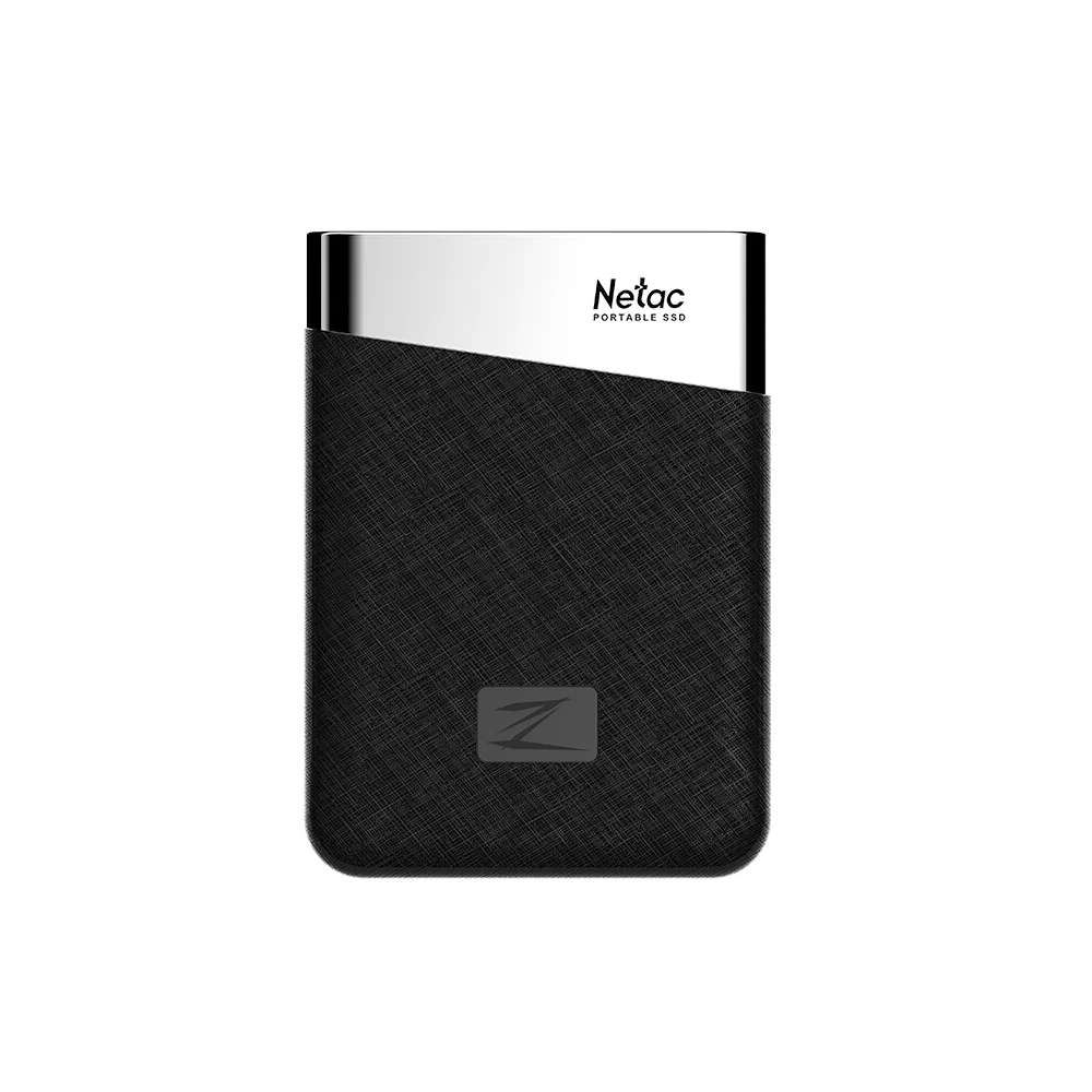 Netac Z6 SSD Мини Портативный внешний твердотельный накопитель 240 ГБ/480 ГБ/960 Гб опционально type-c USB3.1 для ноутбука Настольный супер скорость