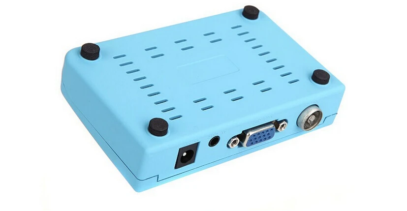 Цифровой DVB T LCD TV Box совместим с LCD/CRT VGA/AV тюнер Freeview ресивер VGA для ПК мониторы и ТВ