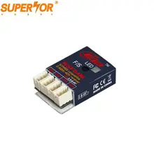 Cooltech – récepteur Compatible RSF04M 4ch S-FHSS, pour les systèmes de Surface FUTABA S-FHSS 3PV, 4PV, 4PX, 7PX